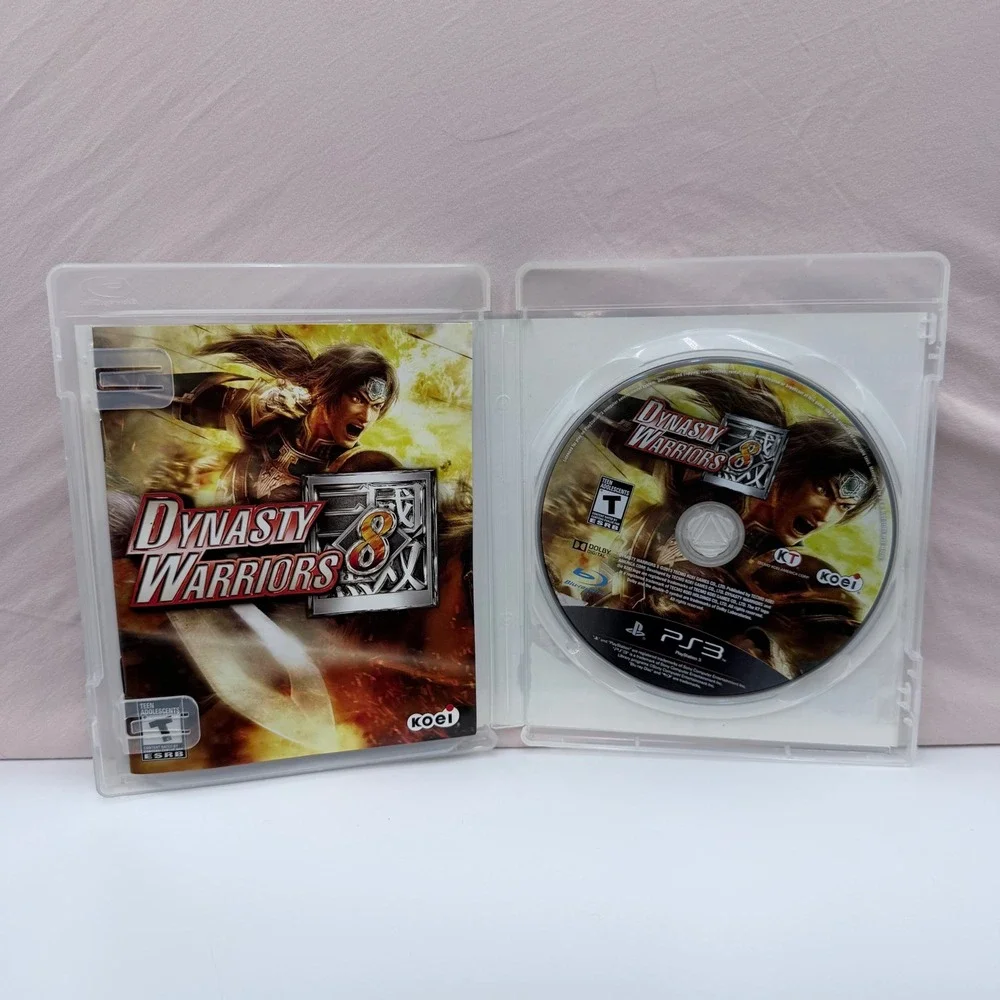 Dynasty Warriors 6 7 8 & 6 Empires PS3 Game Lot Koei Tecmo PlayStation 3 Bundle